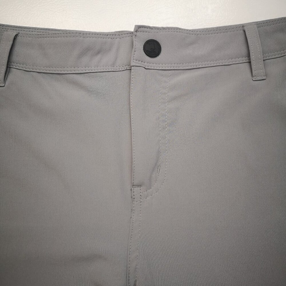 Windriver Ladies Size 14/32 Grey Roll Up Zipper & Snap Closure Casual Pants - Picture 9 of 14